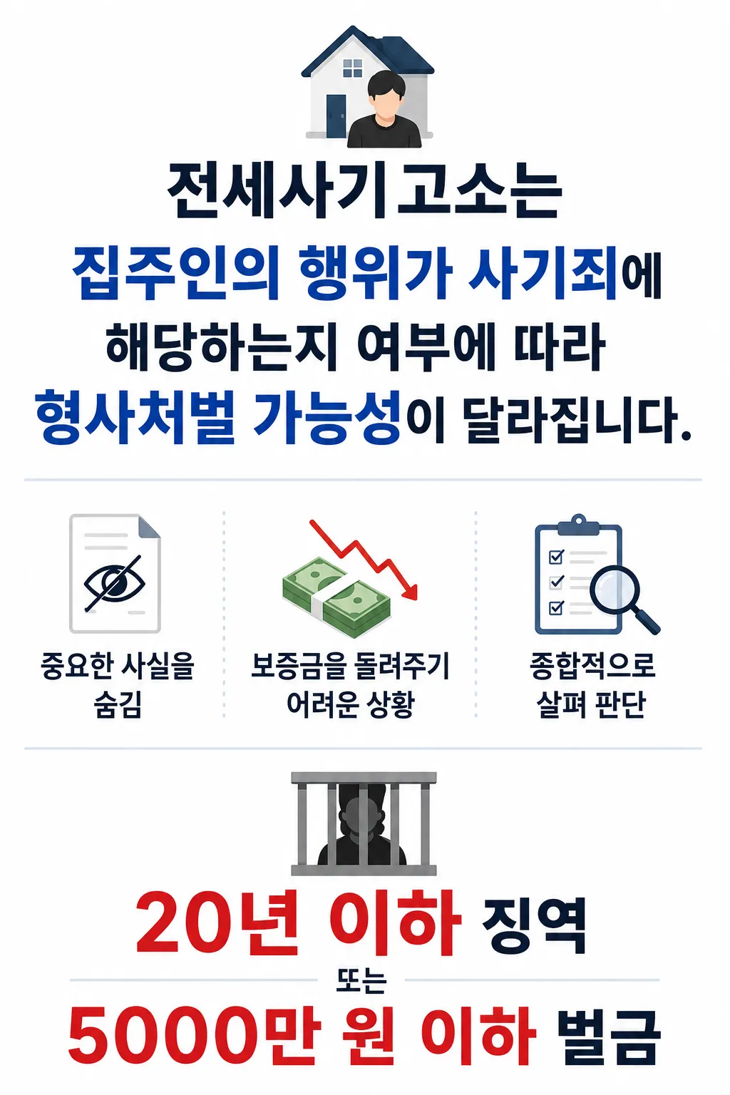 전세사기고소 형사처벌 여부 내용 정리